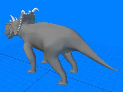 Pachyrhinosaurus Dinosaur 3D model