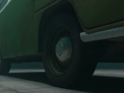 Volkswagen Kombi Free 3D model