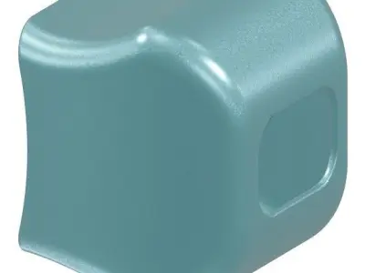 Bike Headlight Visor 3D model