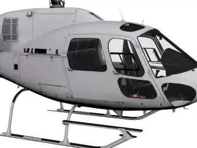 AS355 Ecureuil II 3D model
