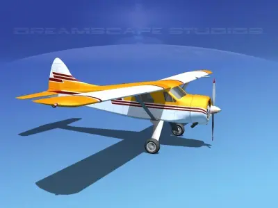 Dehaviland DH-2 Beaver SL12 3D model