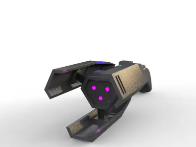 Lex Luthor Quantum Device - Commercial - Printable STL 3D print model