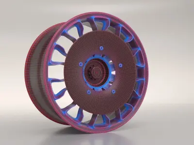  Realstic Rim 3D model 3D model