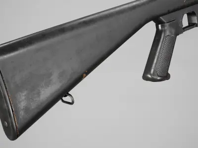 PBR ARMSCOR M1600 SA Low-poly 3D model