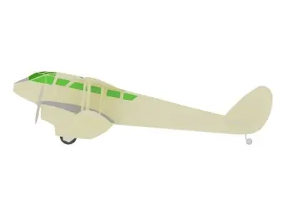 AIRCRAFT RAPIDE 3D model