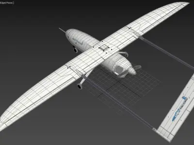 UAV Penguin B Industrial Flying Drone 3D model