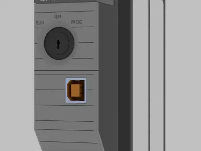 LOGIX5582E Module 3D Model 3D model