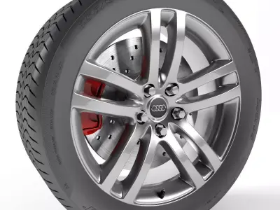 Audi Q7 Wheel 3D model