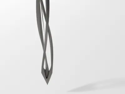 Dagger knife Free 3D model