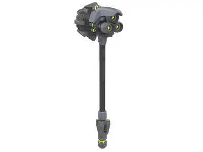 Reinhardt Rocket Hammer - Overwatch - STL - STEP - Commercial 3D print model