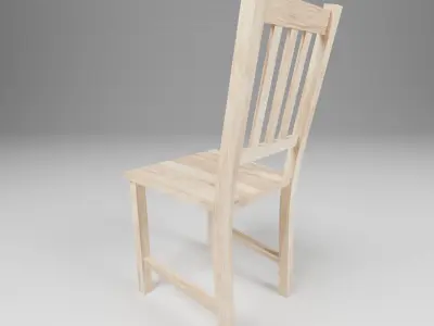 Chair Stefan Free low-poly 3D model