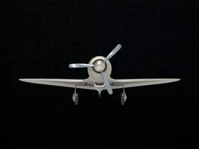 Lavochkin La-5 1 3D model