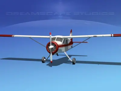Dehaviland DH-2 Beaver SL11 3D model