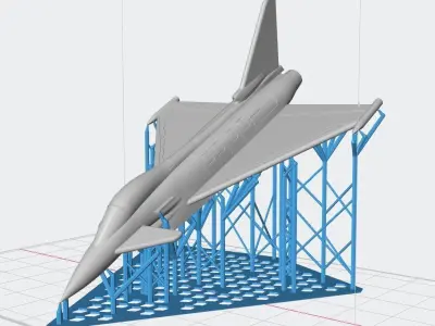 Eurofighter 2000 3D print model
