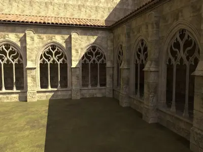 Arcade module Low-poly 3D model