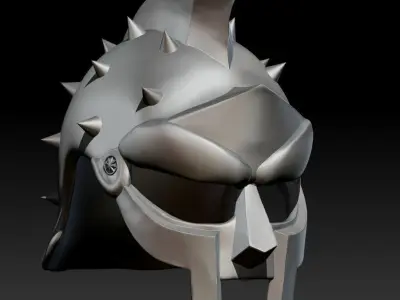 Gladiator Maximus helmet Free 3D model