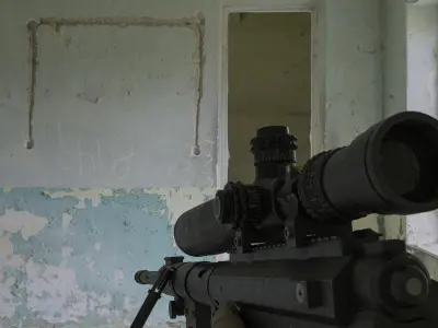 Sniper House - 4K Ultra Realistic Scene 3D model