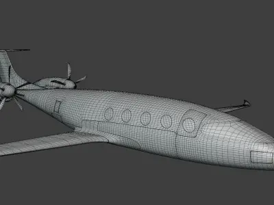 Alice Eviation exterior 3D model