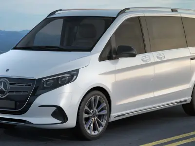 Mercedes-Benz EQV 2024 3D model buy