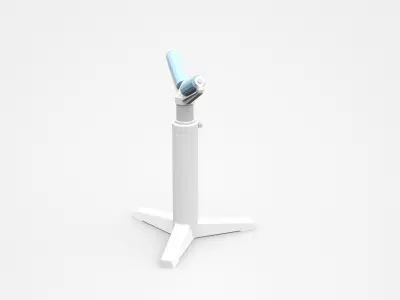 Industrial Part Tool With Two Handles 3D model