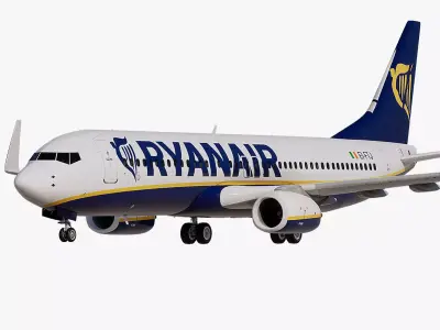 Ryanair Boeing 737-800 3D model