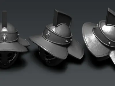 Gladiato Helmet 3D print model