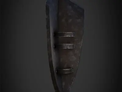 Dark Souls Black Knight Shield for Cosplay 3D print model