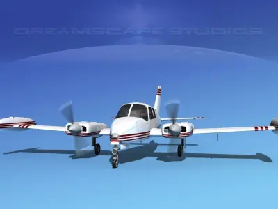 Cessna 310 V11 3D model