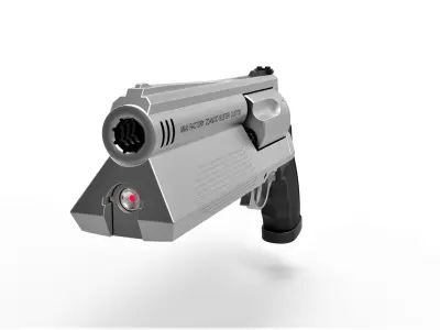 Zoanoid Buster revolver from the Guyver 3D model