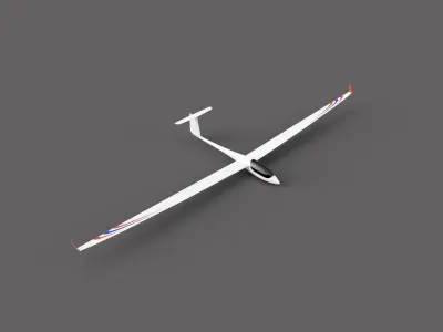 ASH 31 4m Scale Sailplane 3D print model