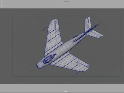 Mig15 Fighter 3D model