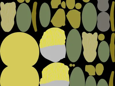 Firefly beetle with light Free 3D model