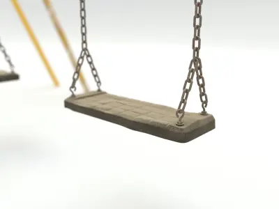 Swing two swings Free 3D model