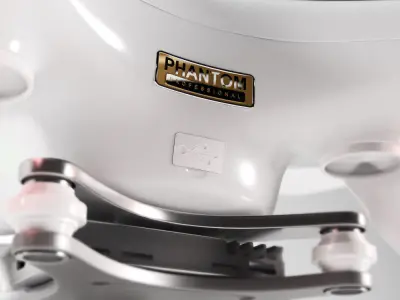 DJI Phantom3 Professional 3D model