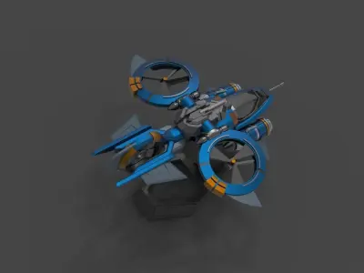 Banshees RE-Design StarCraft2 3D print model