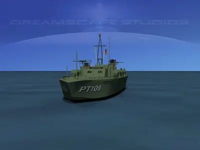 Elco PT Boat PT-109 3D model