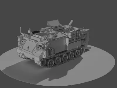 IDF Cardom Mortar 3D print model