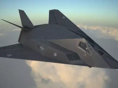Lockheed F-117A Nighthawk 3D model