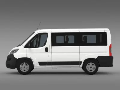 Citroen Jumper Combi L1H1 2017 3D model