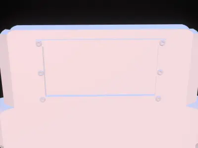 Base Riot Shield 3D model