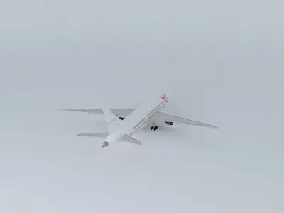 RubyJet Boeing 787 9 Free 3D model