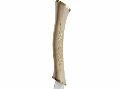 Sword 3 Low-poly 3D model