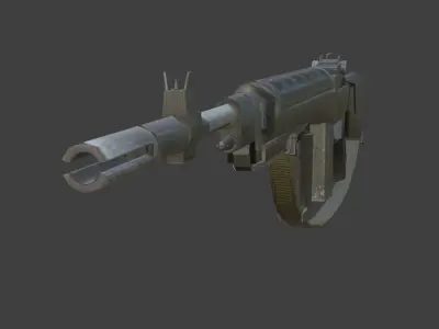 weapon m14 Low-poly 3D model