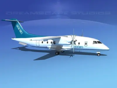 Dornier Do-328-130 Coastal Express 3D model
