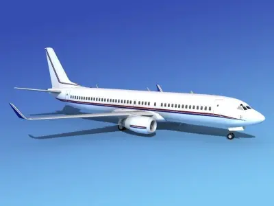 Boeing 737-800 Corporate 8 3D model