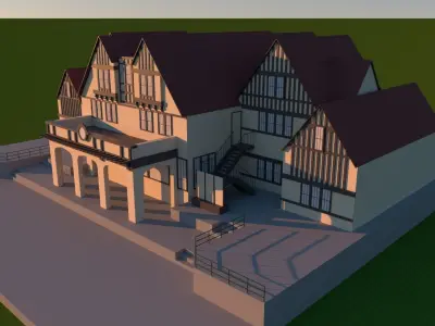 West Side Tennis Club 3D model