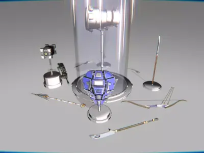 Melee Megapack 10 Core Melee Weapons Low-poly 3D model