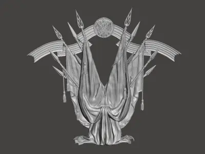 soldier 3d model for 3d printing in 3 poses 3D print model