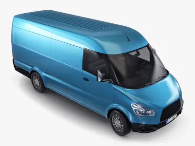 Generic Commercial Cargo Van M 1 3D model