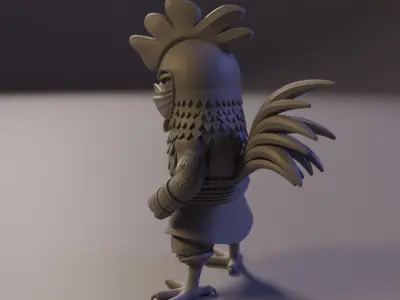 Ronin Rooster 3D print model